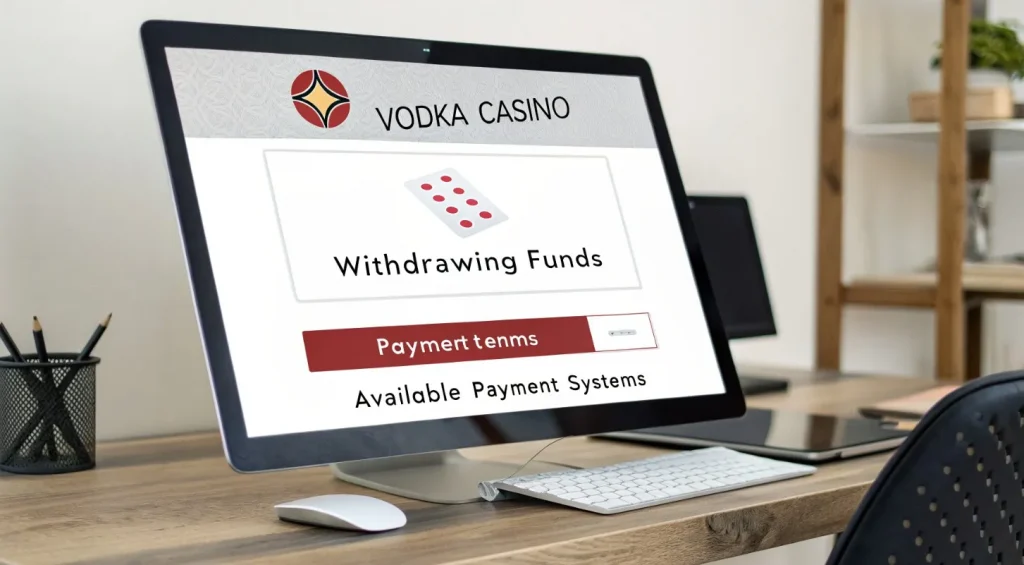 Вывод средств в Vodka Casino: сроки выплат и доступные платежные системы